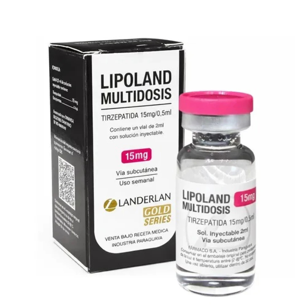 LIPOLAND - 15 MG - TIRZEPATIDE - (01X AMPOLAS 60 MG)