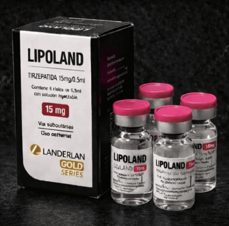 LIPOLAND - 15 MG - TIRZEPATIDE - (04X AMPOLAS 15 MG)
