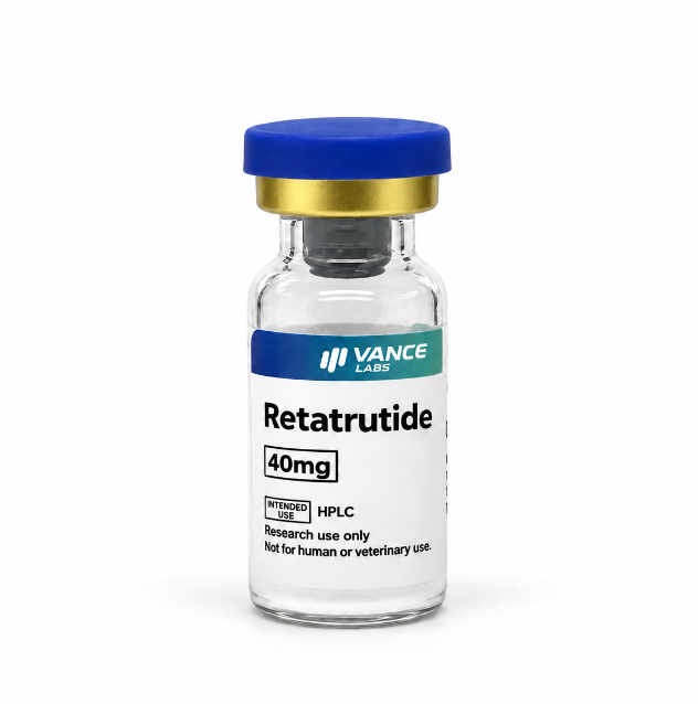 SEM CAIXA - VANCE L. - RETATRUTIDE - 40 MG + 1X AGUA BAC 3ML
