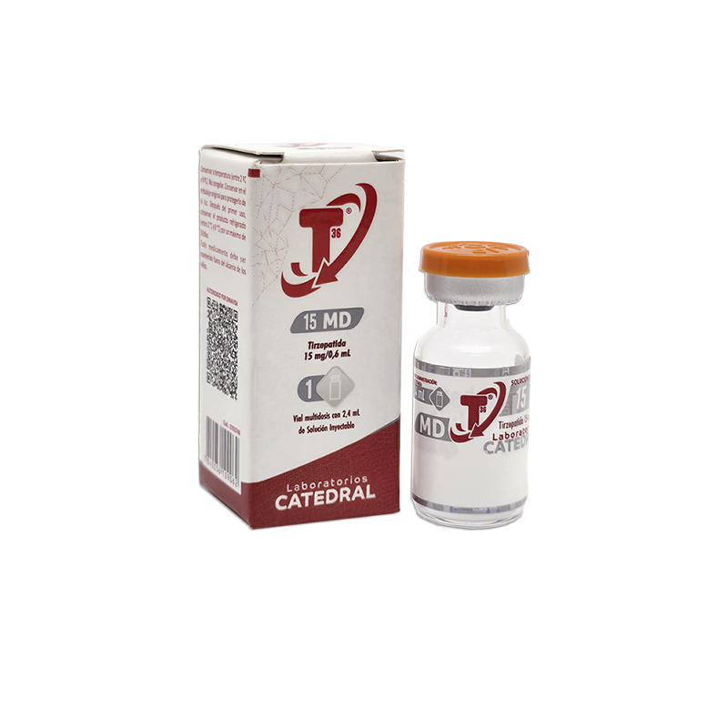 T36 - 15 MG - TIRZEPATIDE - (01 AMPOLA DE 60MG)