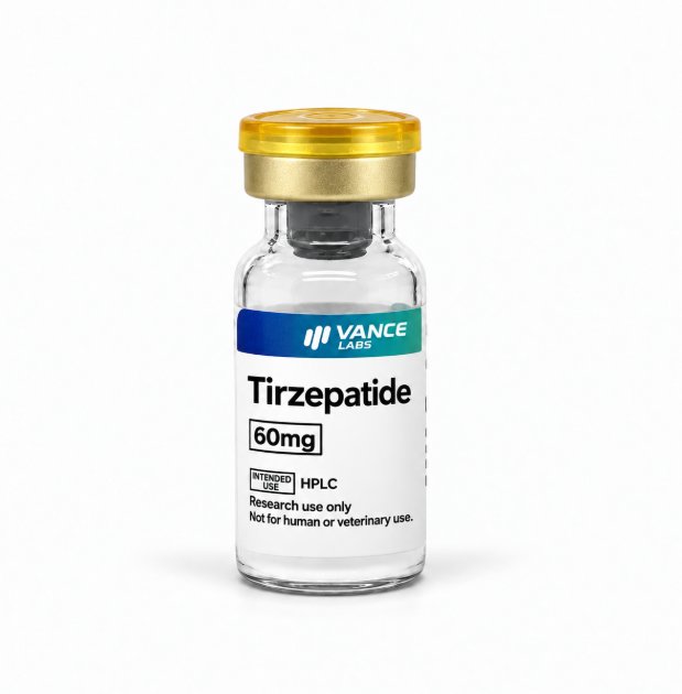 SEM CAIXA - VANCE L. - TIRZEPATIDE - 60 MG + AGUA BAC. 3 ML (EM PÓ)