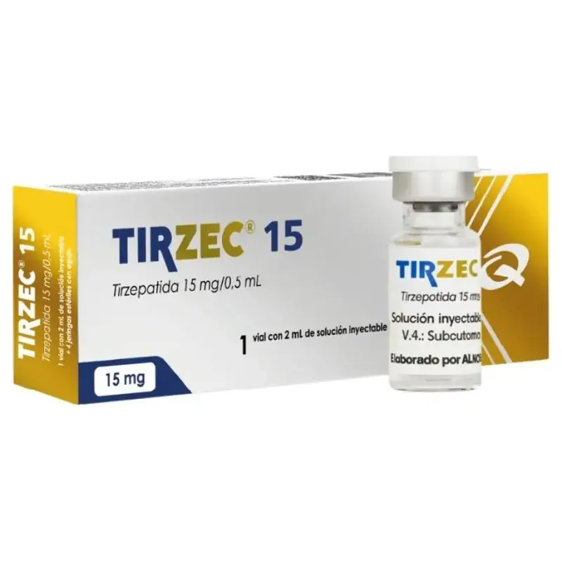 TIRZEC - 15 MG - TIRZEPATIDE - (01X AMPOLA 60 MG)